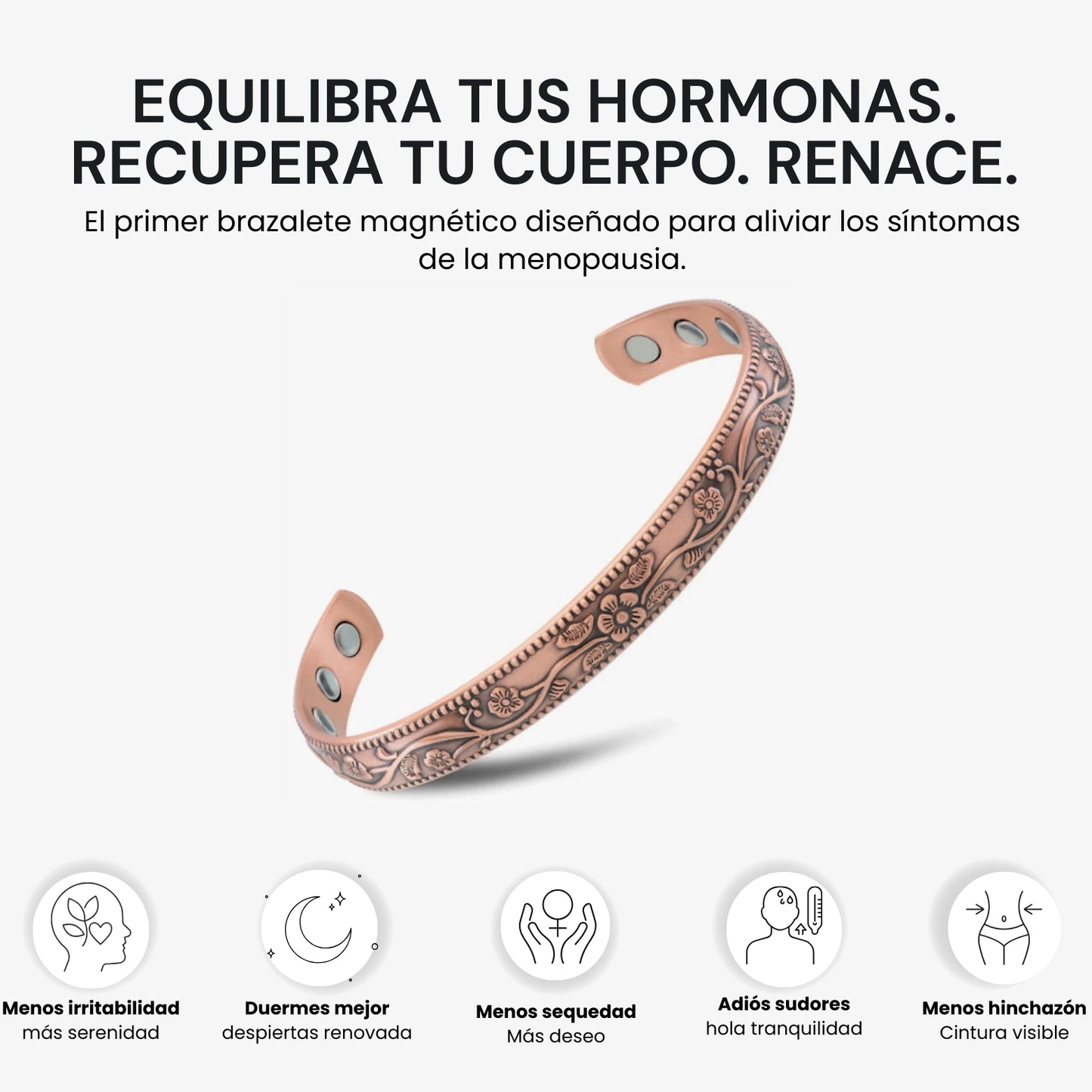 Seluna – La Pulsera Magnética Natural para la Menopausia