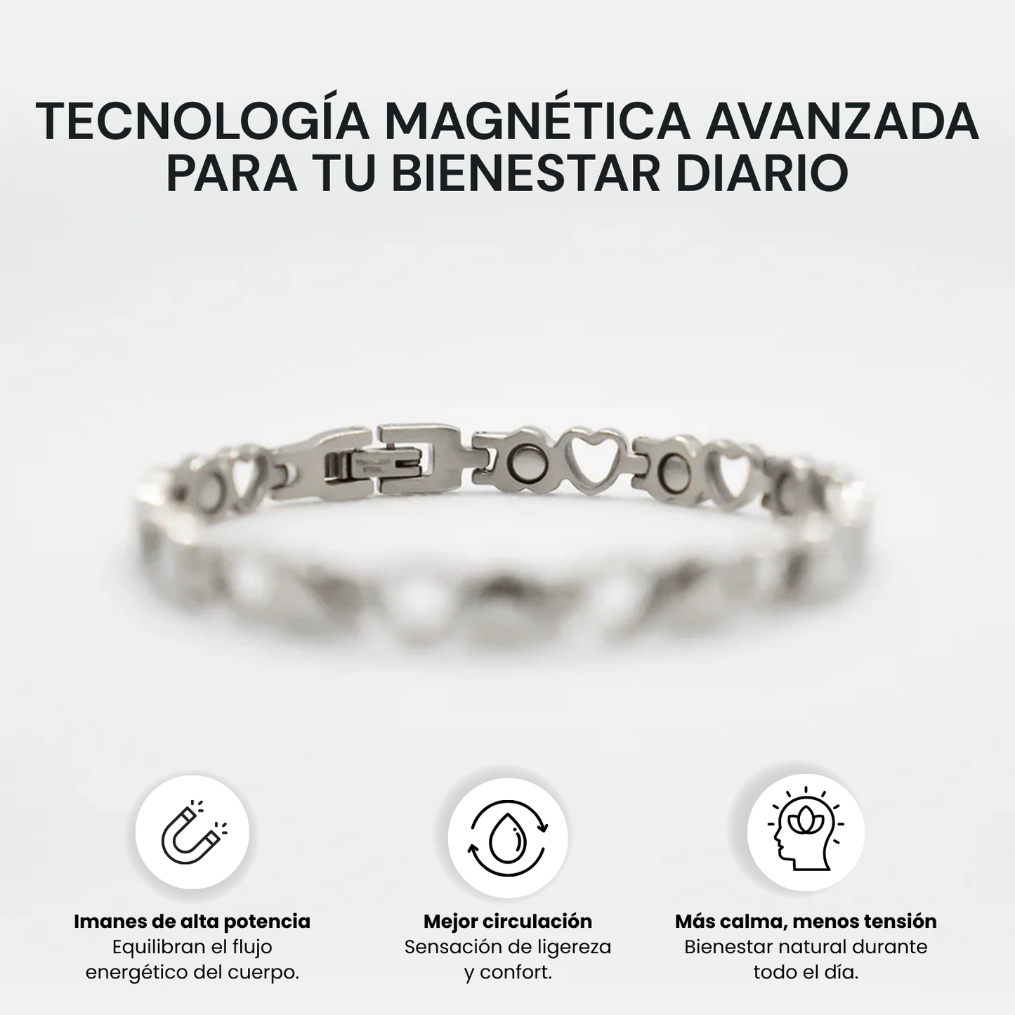 Pulsera Magnética Seluna - Bienestar y Equilibrio Diarios